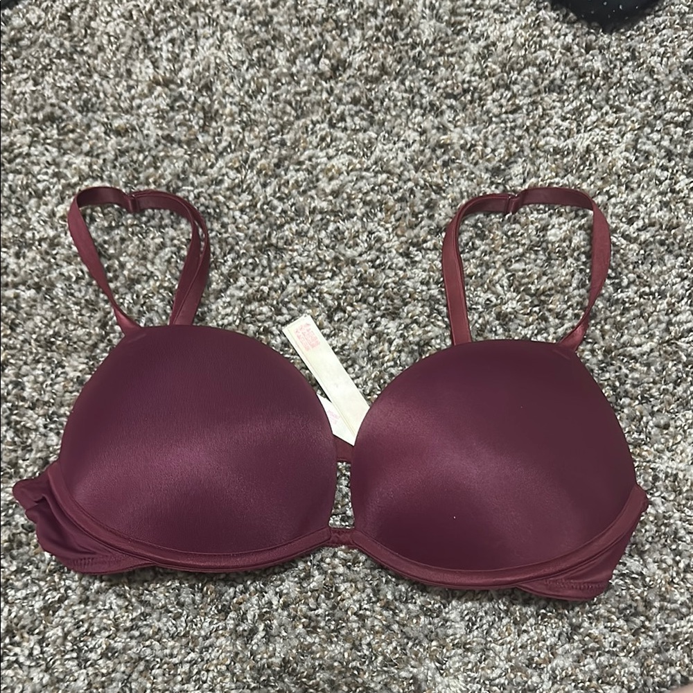 Victoria's Secret Red Smooth Molded Cup Bra